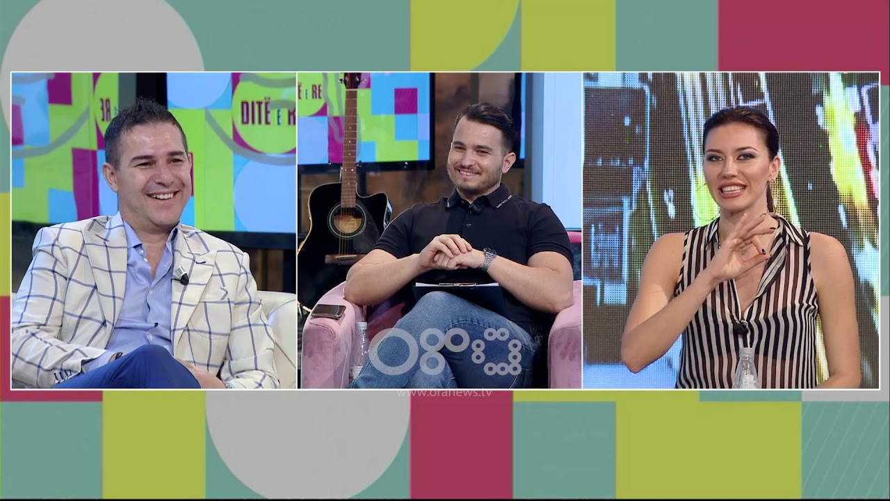 Altin Mici dhe prezantuesit e Ditë e Re, më 19 maj 2020